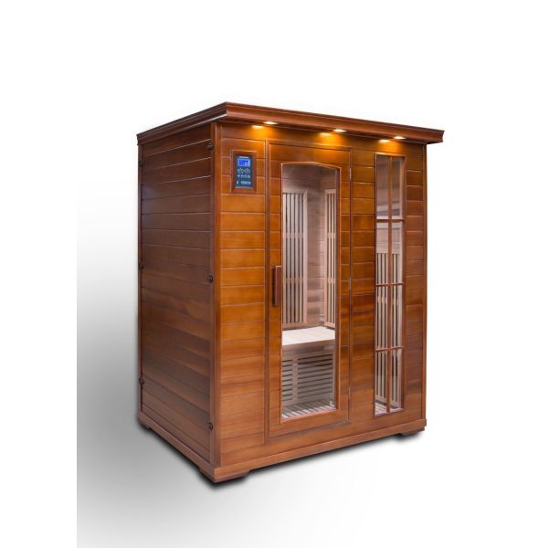 Computer Steaming Room Double Lightwave Sauna Box Full Body Detox Sweat Control Panel Sweat Steaming Room