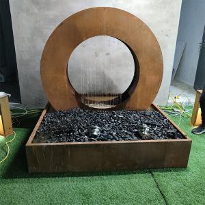 China Resisitant Material Corten Steel Water Feature Welding Process wholesale