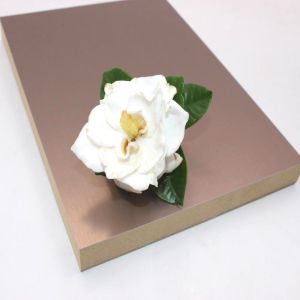 China Uv Metal Brushed PET Laminated MDF Panels wholesale