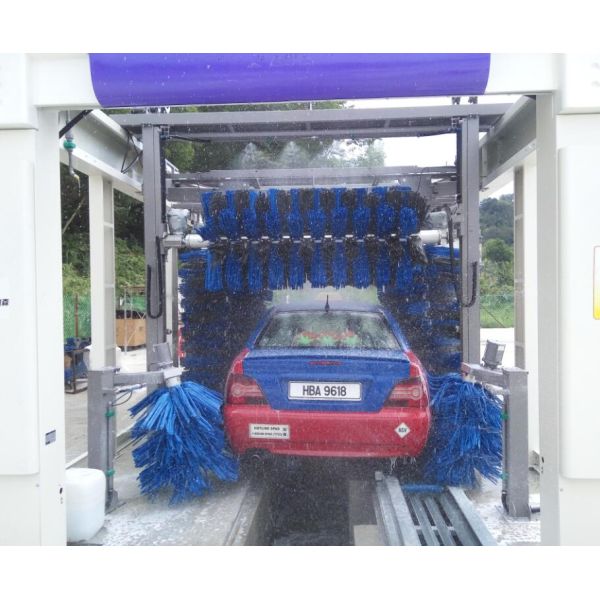 Customized Logo and Painting Fully Automatic Tunnel Car Wash Machine with Lower Prices