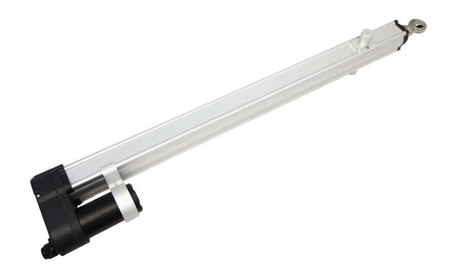 900mm stroke solar tracker linear actuator with 24v brush dc motor, long stroke