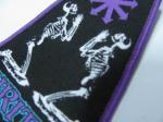 Decorative Custom Woven Patches Iron On Self Adhesion Shrink Proof