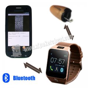 China Bluetooth Loop Iwatch Gambling Accessories Interact With Mobile Phone And Poker Gambling Analyzer wholesale
