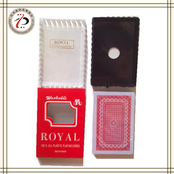 CUSTOM WASHABLE 100% PLASTIC POKER CARDS