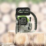 Double Gasexchange Easy Start 560ml Gasoline Chain Saw，Refined OREGEN chain saw