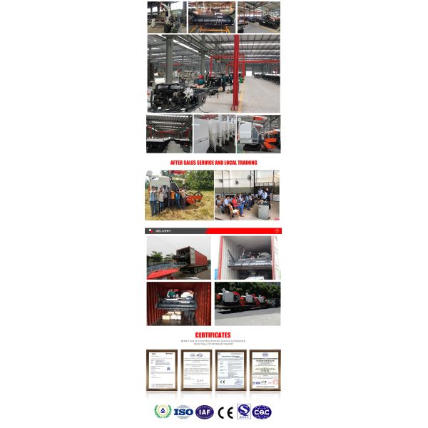 Wishope Kobota Similar DC68/70 Rice Combine Harvester