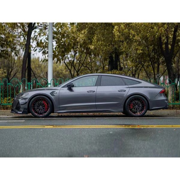 Body Kit For Audi A7 C8 2018-2022 Year Upgrade RS7 Front Bumper Assembly Side Skirts Rear Bumper Rear Diffuser