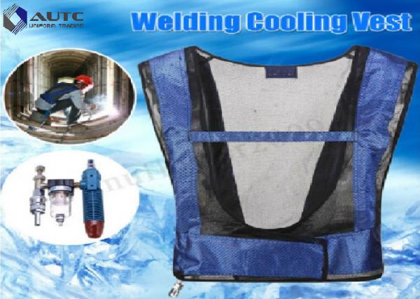 Quality EN20471 39cm Length Nylon Air Cooled  Welding Cooling Vest for sale