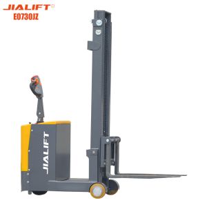 China Electric Counterbalanced Stacker Pedestrian Lifting Height 3000mm 700kg wholesale