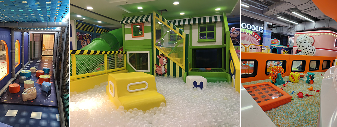 Bright Color Foam Soft Play Set for Kids 3-8 Years Indoor