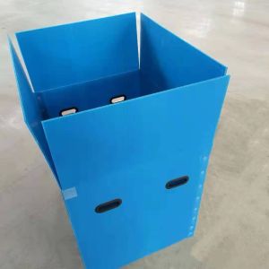 Buy cheap Folding Plastic Carton Box 600*400*350mm PP Hollow Sheet Box With Velcro and from wholesalers