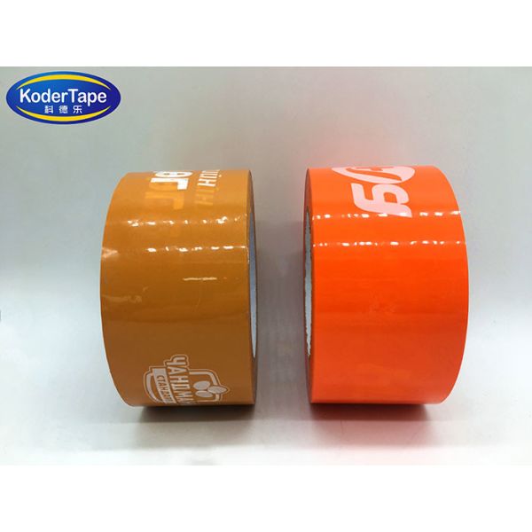 Custom Logo Printed High Tensile Strength BOPP Adhesive Tape For Packaging And Strapping
