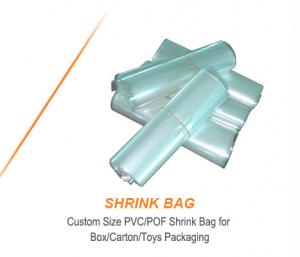 China Heat Sensitive Packaging Moistureproof Pvc Shrink Film Bags on sale
