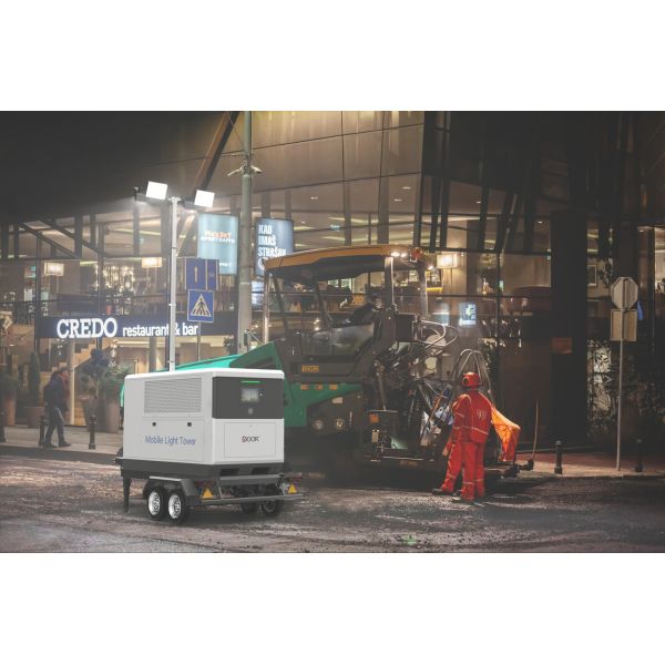 1000W Led Mobile Light Tower Energy Storage Charger For Construction Mining Emergency