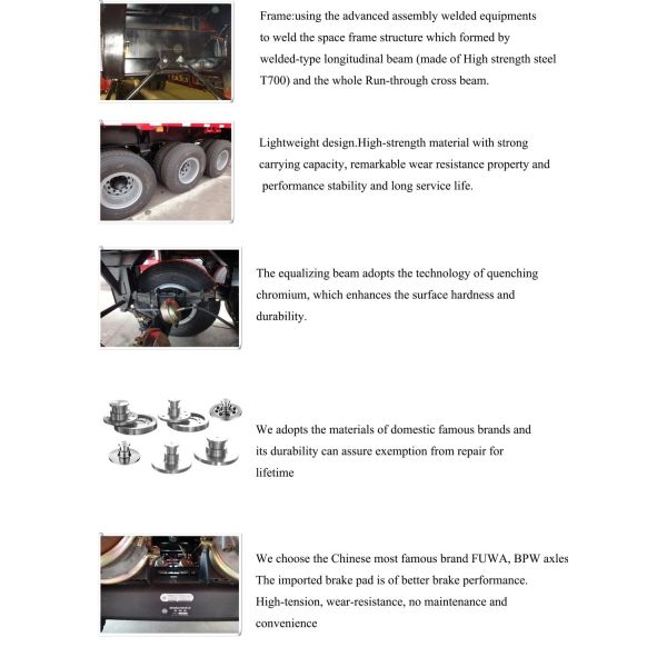 40 Feet Side Wall Cargo Flat Semi Trailer Truck Trailer 3 Axles Steel Side Wall Panel Curtain Cargo Side Trailer