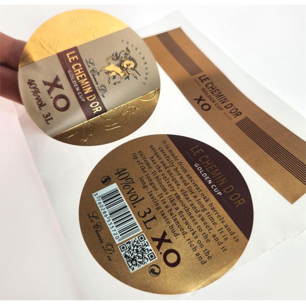 Red Wine Tequila Brandy Label Beer Juice Coffee Wine Stickers For Bottles