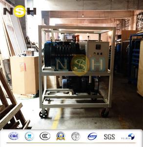 China Double Stage Oil Filtration Equipment , Air Extractor Vacuum Pumping Machine Set wholesale