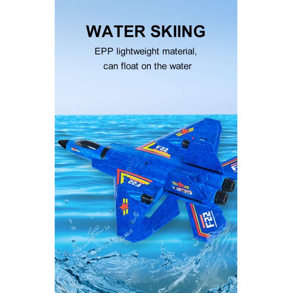 F22 2.4g 2.5ch Waterproof Foam Airplane Aeroplane Toy R4s Rcm Jet Fighter Glider Avion Remote Control Aerodone Aircraft Rc Plane