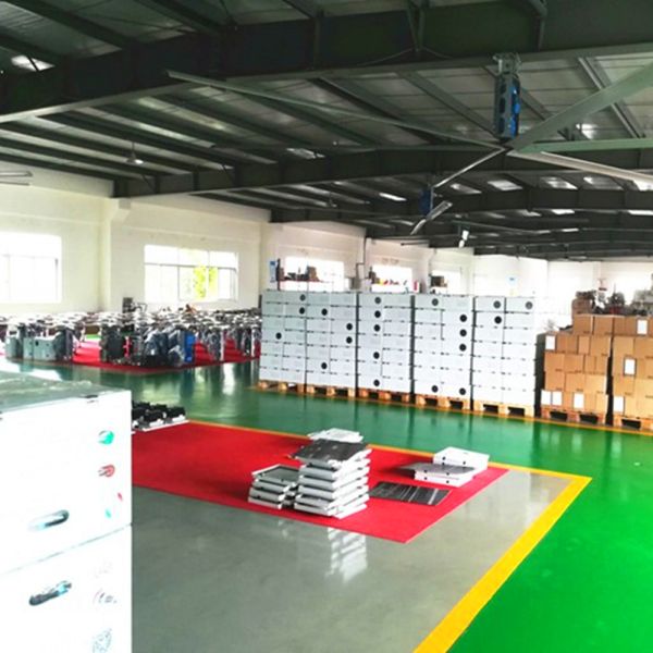 Aluminum Blade Brushless Ceiling Fan Energy Saving For Distribution Centers