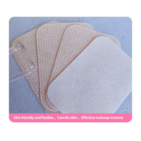 High Quantity Disposable Wet Compress Cotton Pads Bagged Cleansing Face Cotton Pad