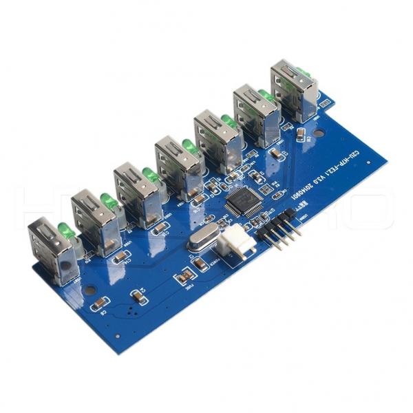 Quality USB 2.0 / 3.0 Electronic Circuit Board Assembly For 7 Port USB Hub for sale