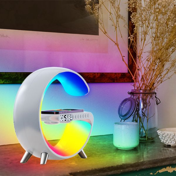Timer Setting G Speaker Lamp Portable Efficient Lighting Solution Smart Light Sound Machine