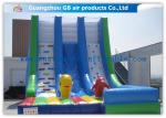 OEM Island Theme Inflatable Water Slides For Teenagers In Graden / Park /
