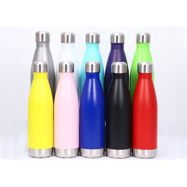 Gifts Items Portable Flask Cup , Customized Solid Color Travel Flask Mug