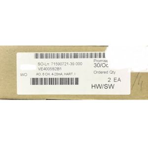 China EMERSON DELTAV Analog Output Card VE4005S2B1 KJ3221X1-BA1 8 CH 4-20 mA, HART NEW on sale