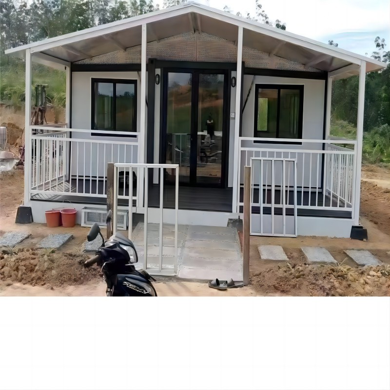 China Expandable Granny Flat Prefabricated Container House with Steel Structure Frame Welded wholesale
