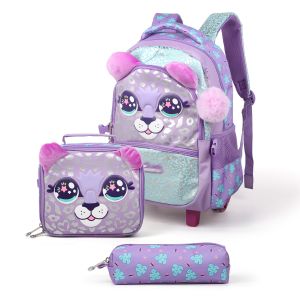 Supercute 3 In 1 School Backpack Set Lunch Bag Pencil Bag Custom Backpack For