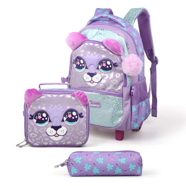 Supercute 3 In 1 School Backpack Set Lunch Bag Pencil Bag Custom Backpack For