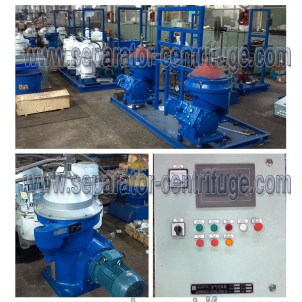 4000LPH Ship Oil Separator Modular System , High Speed Disc Stack Centrifuges