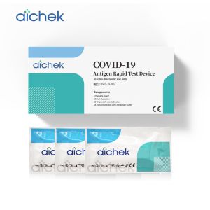 China ISO13485 Antigen Rapid Detection Kit COVID19 15 Min Self Test on sale