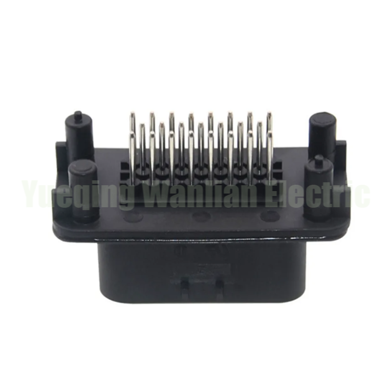 23 Pin 776228-1 776200-1 ECU Controller Mount Housing Plug Header Vertical Male Connector