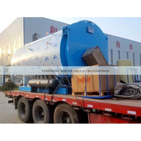 95 °C Compact Structure Hot Water Boiler Furnace / Multi Industrial Hot Water Boiler