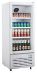 220L Upright Display Beverage Cooler , Single Door Drinks Cooler Fridge