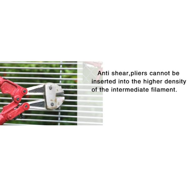 Hot Dip Galvanized 358 Security Fencing For Factory Guards 1.8*2.5m