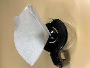 China Disposable V Shaped Coffee Filter Paper Natural Label V01 V02 V60 wholesale