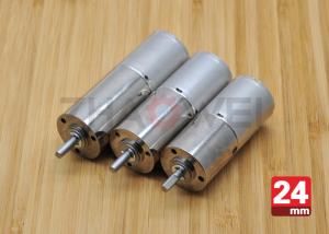 China Mini 12V DC Gear Motor 20rpm OD 24mm / Small micro planetary gear motor wholesale