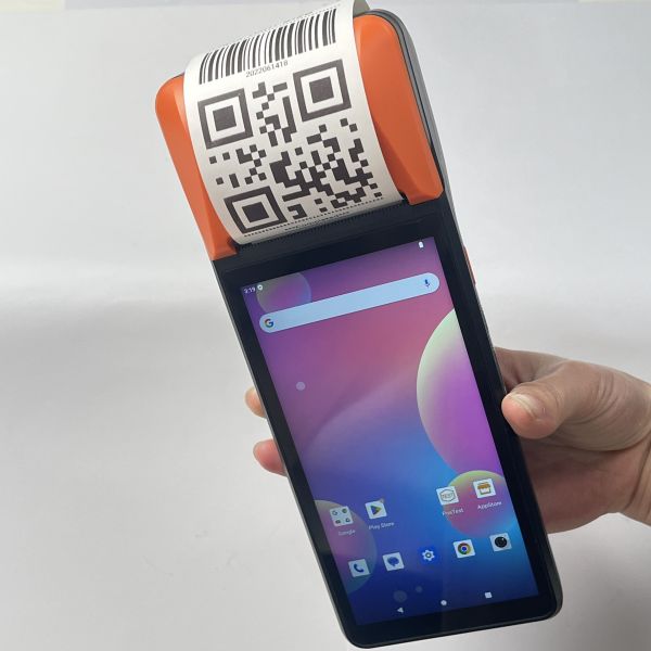 Android Handheld POS Machine HD Touchscreen POS Terminal 64GB