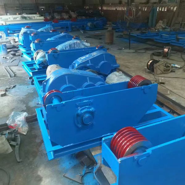 Soil Brick Making Machine Kiln Car Pusher Or Stepper 20T Capacity