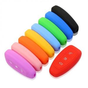 China Silicone cover for car keys,Silicone car remote control cover wholesale