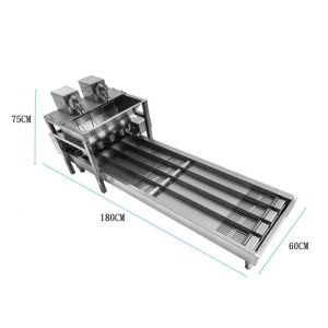 4800pcs/H 4 Rows Commercial Automatic Donut Making Machine