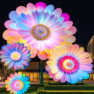 Light-Up Flowers for Festivals and Party Events