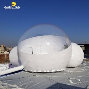China Transparent Inflatable PVC Bubble House With 2m Tunnel Event Wedding Party wholesale