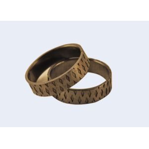China Solid Bronze Bushings based of casting bronze with graphite embedded on sale