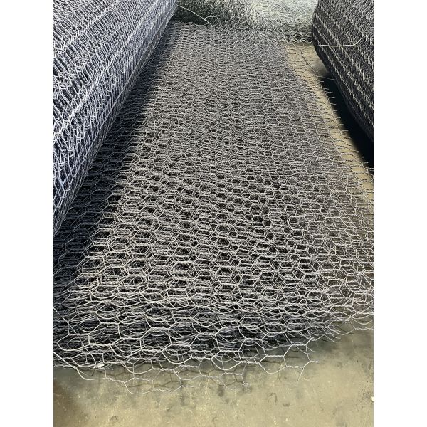 2.0mm - 4.0mm Electro Galvanized Wire Gabion Box Silver Color Length 1m - 2m