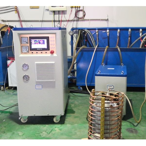 120KW Digital Water Cooled Induction Heating Machine For Forging Alum Rotor Heating