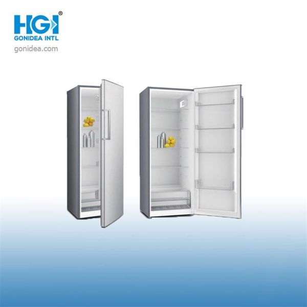 Manual Defrost Single Reversible Door Small Upright Fridge Larder Type